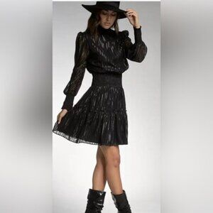 Elan Black Shimmer Troy Dress